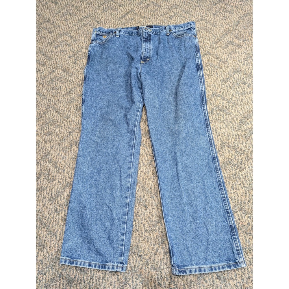 Wrangler George Strait Collection Jeans Mens 40x30 Medium Wash Relaxed Straight